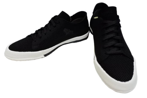 【SPINGLE SP532 ブラック】ナイロンジャガードニットローカットスニーカー